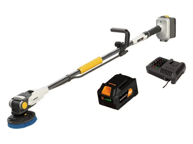 Batavia, Twin Brush 18V batteribørstesæt inkl. børste, 4Ah batteri og oplader (7064432)