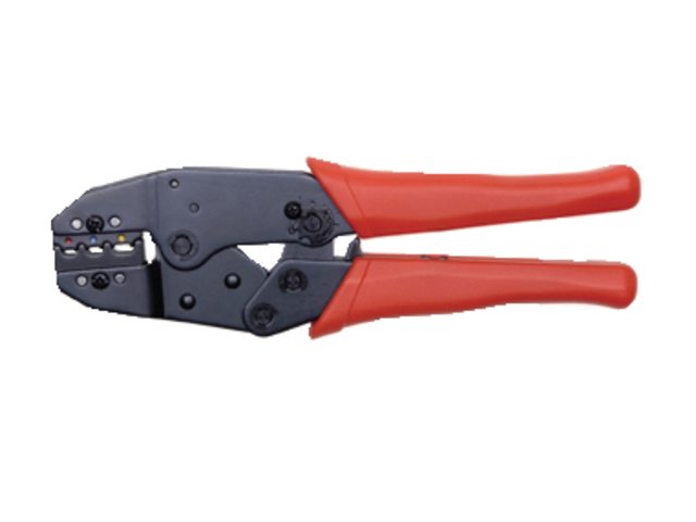 Automarine, krimptang med skralde til isolerede terminaler (TT308.1)