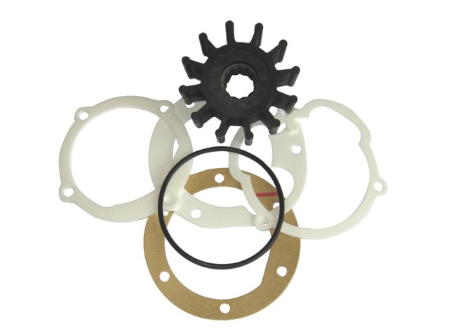Talamex, nitril impeller med spline drive, 57 mm x 31.6 mm