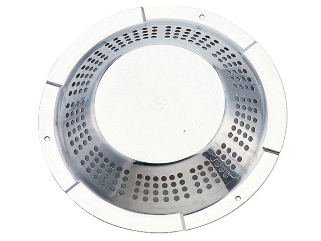 No branding, ventilator i rustfrit stål, 240 mm x 30 mm (DVS240)