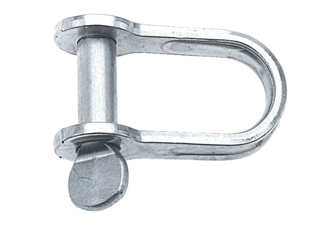 Talamex, D-sakkeli, ruostumatonta terästä AISI 316, 10.5 mm x 5 mm x 21 mm, (08531050), 10 kpl