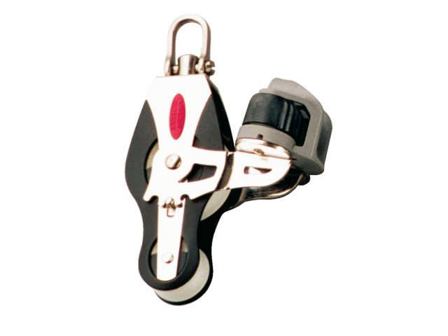 Ronstan, Series 40 yleiskäyttöinen talja, fiddle cam cleatilla, RF41520