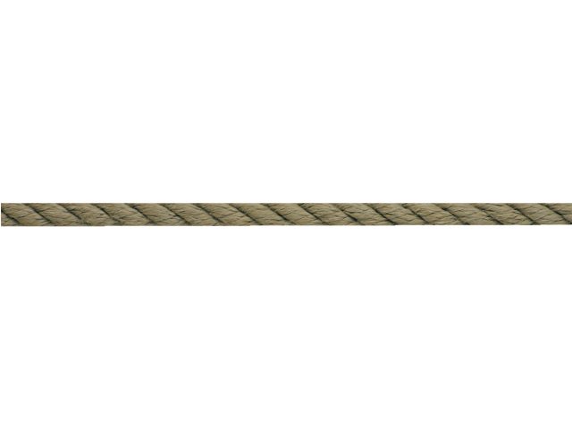 Talamex, 3-strenget polypropylen reb, 12 mm x 200 m