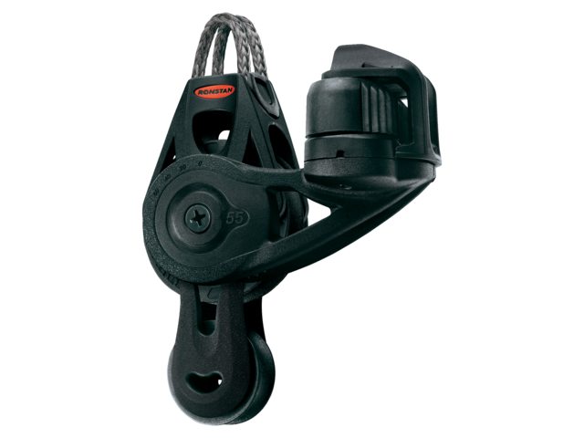 Ronstan, Series 55 Orbit Block™, Fiddle med Cam Cleat och Link Head, RF55521