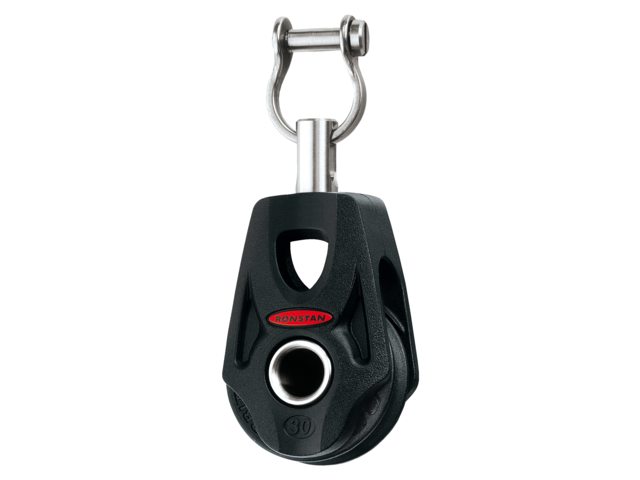 Ronstan, blok med enkelt skive, 30 mm (RF35100A)