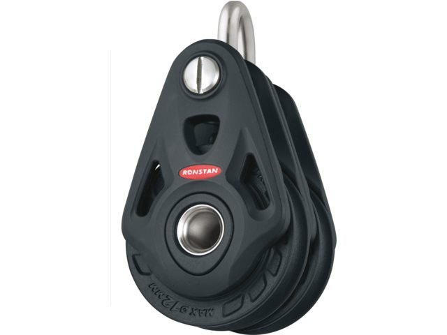 Ronstan, Rustfri Stål Drejet D Sjækel, Uden Bolt, RF64202