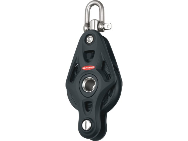 Ronstan, Series 75 Core Block™, Enkel med Becket, RF74110