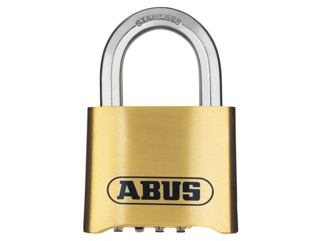 Abus, kombinationslås messing, 53 mm (32116)