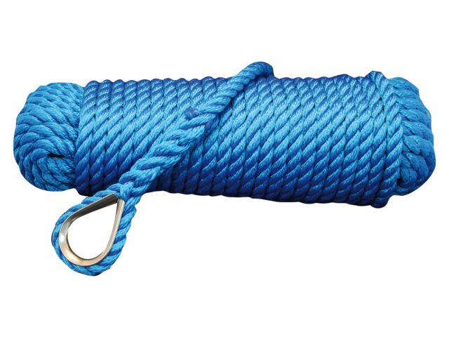 Talamex, ankerline, 12 mm x 30 m