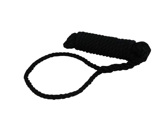 Talamex, fortøjningsline, sort polypropylen, 14 mm x 10 m