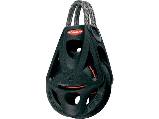 Ronstan, Series 55 Orbit Block™, Link Head med Becket, RF55111