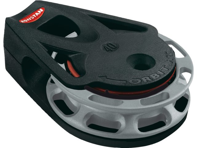 Ronstan, Series 40 kuulalaakeri Orbit talja™, ratchet-puristintalja, myötäpäivään, RF46151