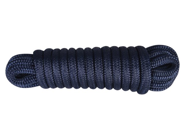 Talamex, fortøjningsline polyester navy, 10 mm x 5 m