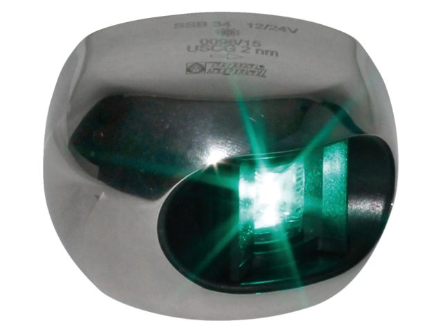 Aqua Signal, LED styrbordslanterne, AS 34 serie (3864001000)