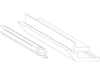 Lewmar, portlight tætningssæt, 176x323 mm (360758999)