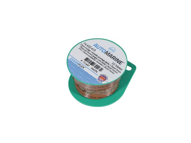 Talamex, tyndvægget fortinnet enkeltlederkabel, 1,5 mm², brun, 10 m