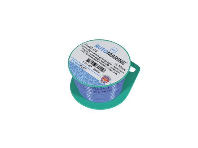 Talamex, tinattu yksijohdinkaapeli, 1.5 mm², sininen, 10 m