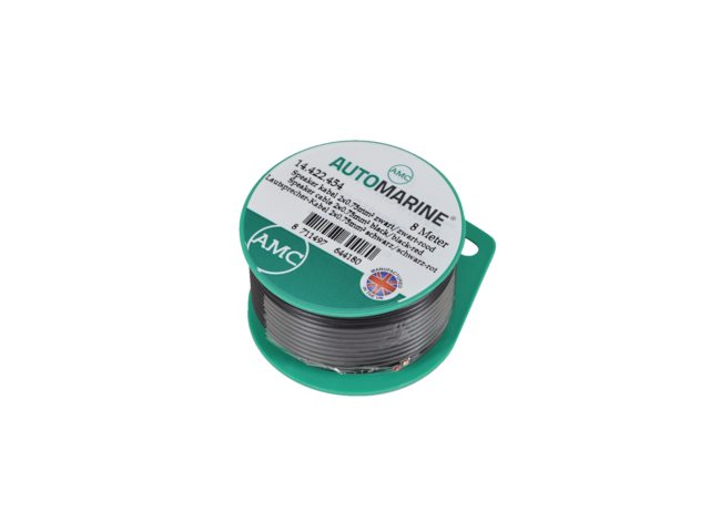 Talamex, högtalarkabel koppar, 2 x 0,75 mm², 8 m