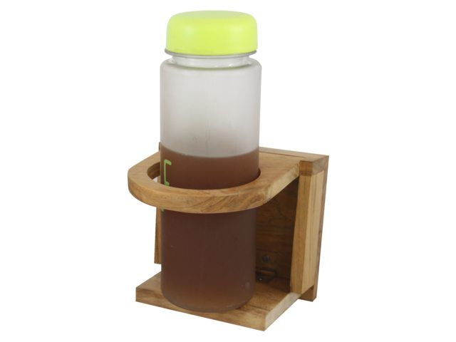 Eude, kopholder foldbar, teak, 13.5 x 15.5 x 11 cm (ASBX021T19)