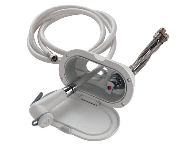 Trem, bruse- og vandkasse, 2.5 m slange (N0118250)