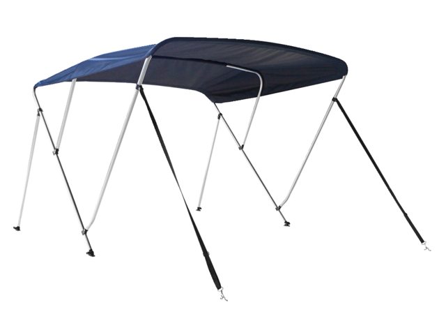 Talamex, biminitop deluxe 3-arms, aluminium, 183 x 170-183 x 117 cm