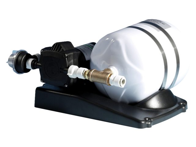 Whale, vandpumpe med trykafbryder, 8 l tank & base, 24V (UF8025)
