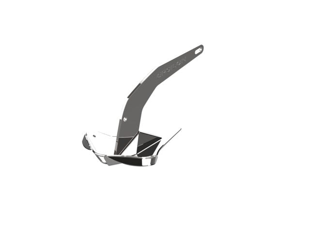 Lewmar, Epsilon anker, rustfrit stål AISI 316, 25 kg (57525)
