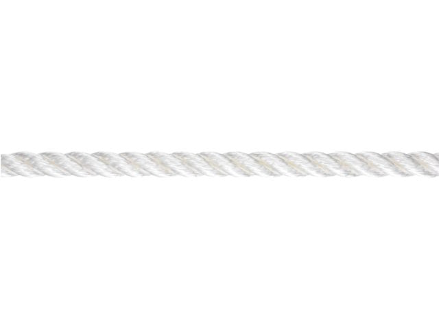 Talamex, 3-strenget nylon, 8 mm x 200 m