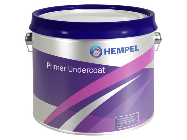 Hempel, primer undercoat, hvid, 2.5 l (132011000002,5)