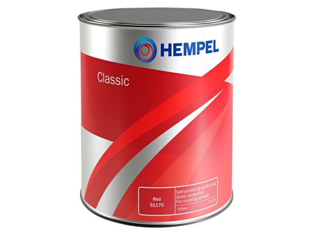 Hempel, klassisk antifoulingmaling, grøn, 750 ml (71220418200,75)