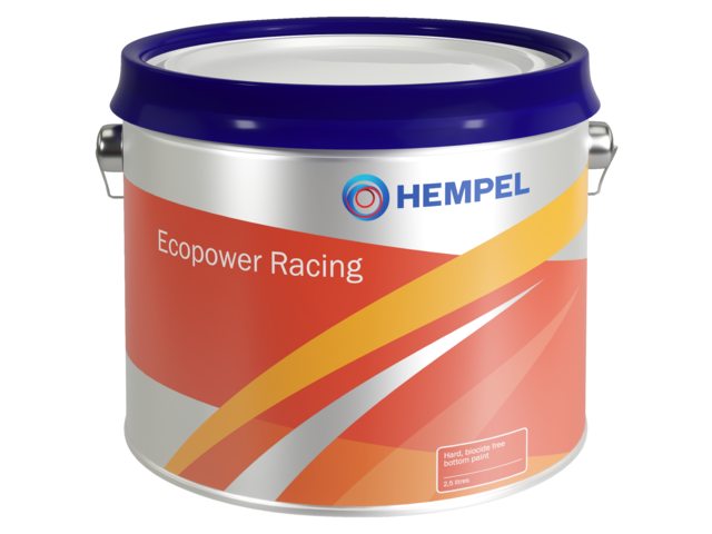 Hempel, Ecopower Racing 76460, sort, 2,5 l (764601999002,5)