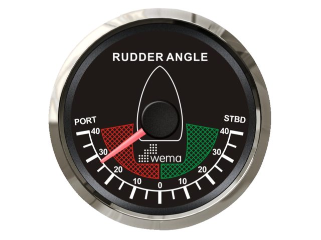 Wema, rorindikator NMEA2000, sort (210621)