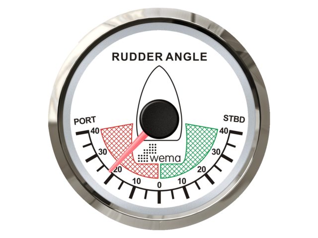 Wema, rorindikator NMEA2000, hvid (210622)