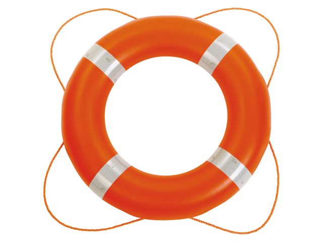 Besto, pelastusrengas, polyeteeniä, 60 cm, 2.5 kg, oranssi
