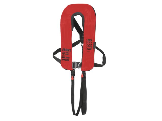 Besto, puhallettava pelastusliivi nylon, 300N (2MUHF0NM1RS0)