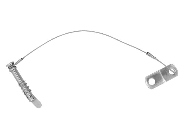 Talamex, alasvedettävä sokka, ruostumatonta terästä AISI 316, 6 mm x 255 mm