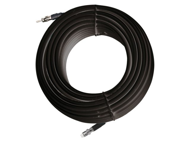 Glomex, coax kabel low loss 50 ohms, sort, 18 m (RA360/18)