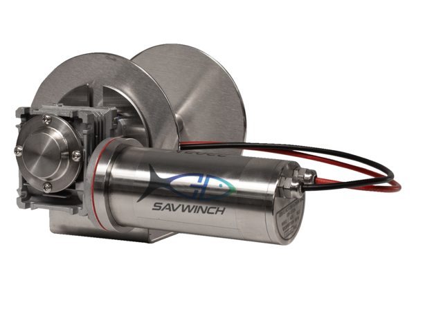 Savwinch, drumspil rustfrit stål AISI 316, 190 x 316.5 x 321 mm (5003)