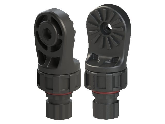 Borika, adapter med dobbelt fastgørelse, 104 x 42 x 40 mm (01.17.043.01.01)