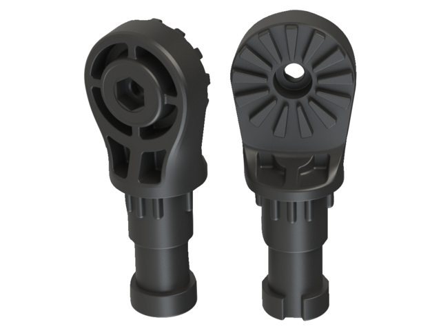 Borika, adapter fra Scotty til Borika (01.17.044.01.01)