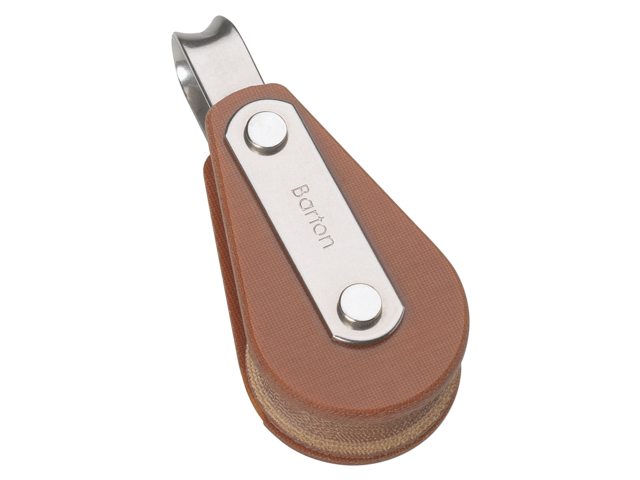 Barton, blok tufnol med bøjle, enkelt skive 64 mm, 16 mm (T06110)