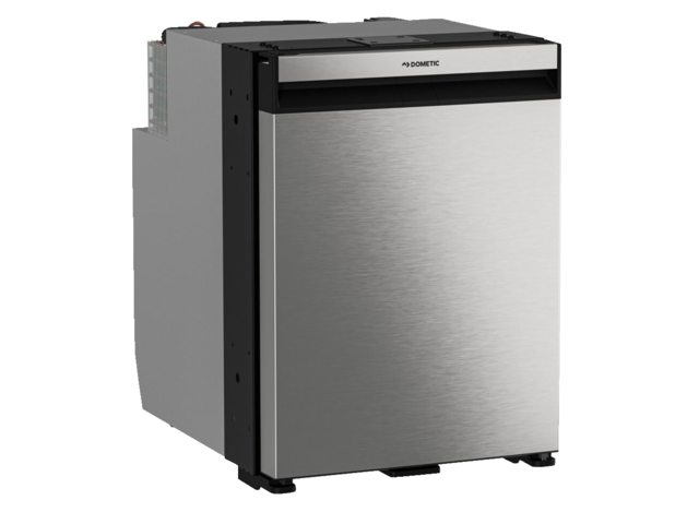 Dometic, køleskab med fryserfunktion, rustfrit stål, 525 x 380 x 480 mm (9600051672)