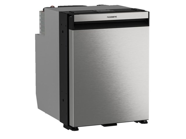 Dometic, indbygningskompressor køleskab, rustfrit stål, 525 x 380 x 510 mm (9600051673)