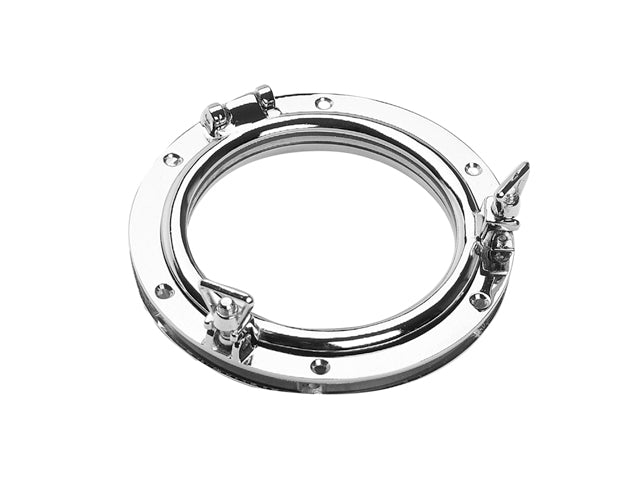 Foresti & Suardi, portlight, messing forkromet, 207 mm x 12 mm (8C.12.C)