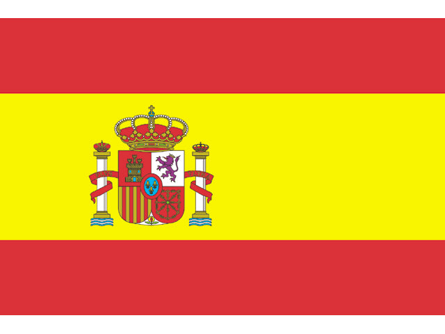 Talamex, spansk flag, spunpolyester, 20 x 30 cm