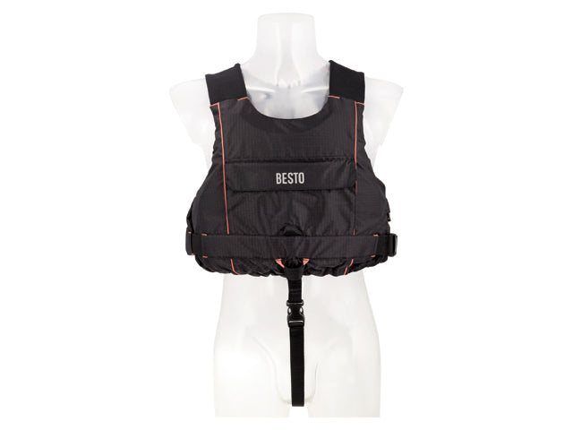 Besto, oppustelig redningsvest, neopren, nylon ripstop, XL