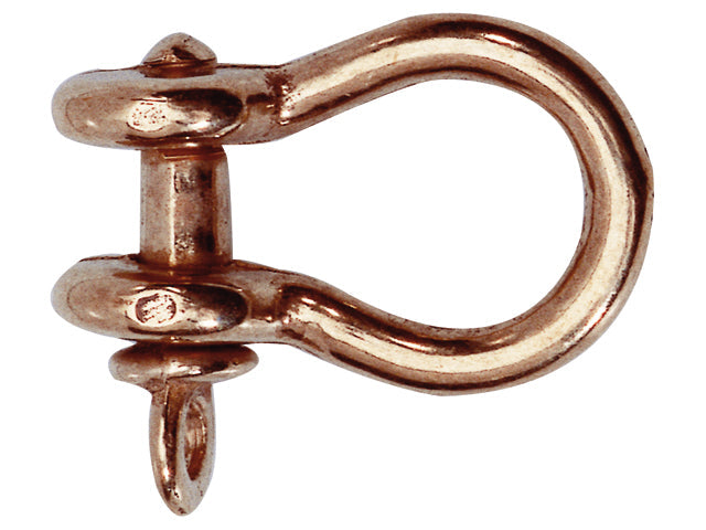 Foresti & Suardi, sjækel i messing, 3 mm x 5 mm x 4 mm (80B.L), 10 stk