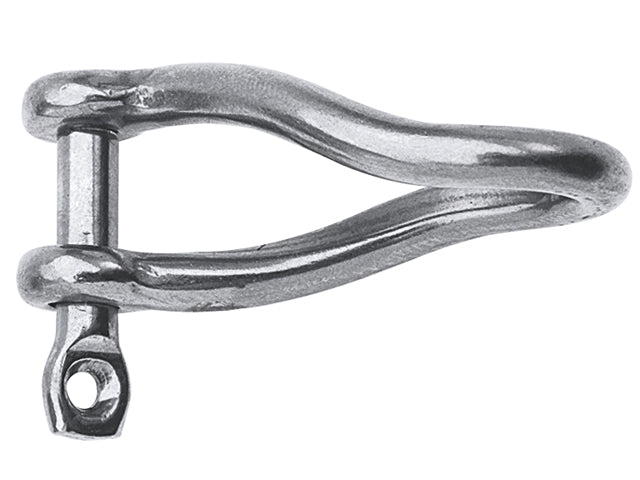 Talamex, sjækel snoet lang, rustfrit stål AISI 316, 6 mm x 12 mm x 36 mm, (08503006), 10 stk