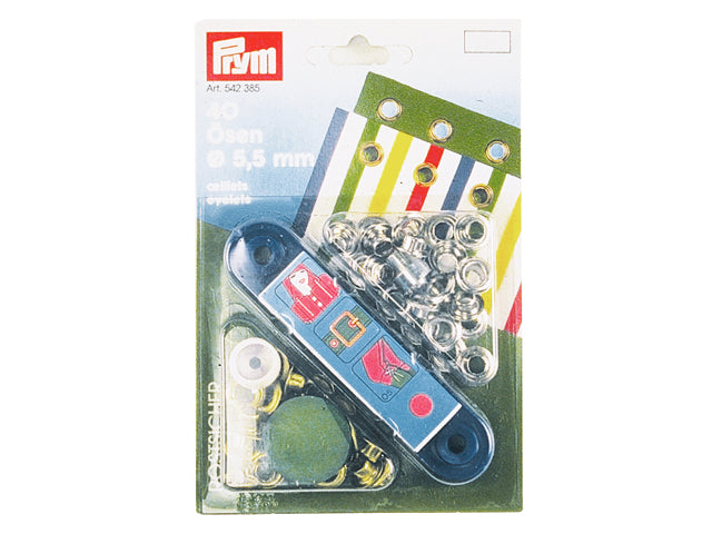 Prym, sejlringe, 5.5 mm (542410), 5 stk