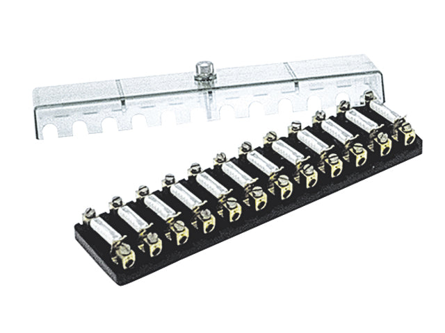 Talamex, sikringsblok 2 x 8A